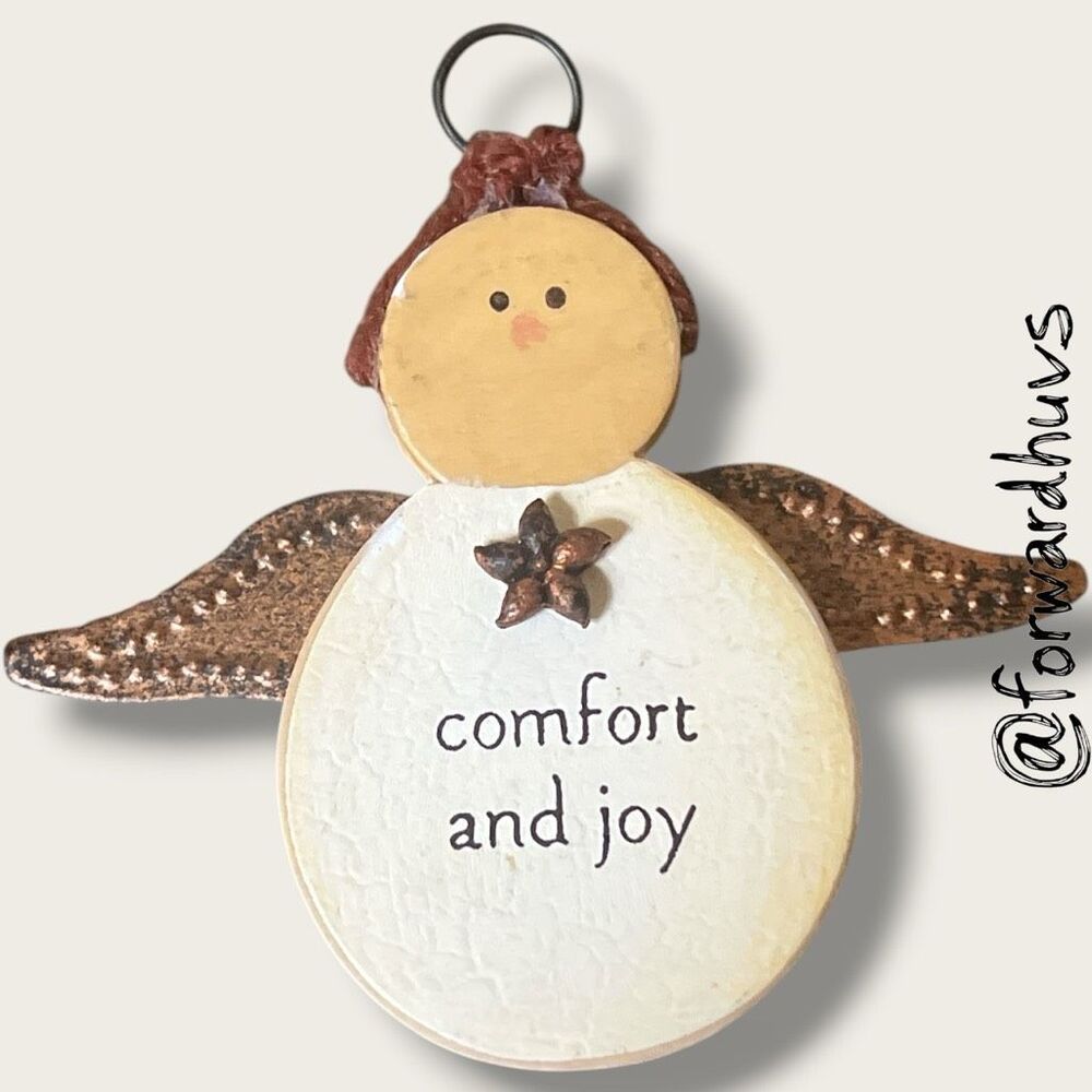 Bundle Sale 3 for $15 | Russ Angel Magnet – “Comfort and Joy” – Copper Wings